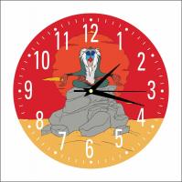 Часы настенные детские "Король Лев: Рафики" 25см, плавный бесшумный механизм