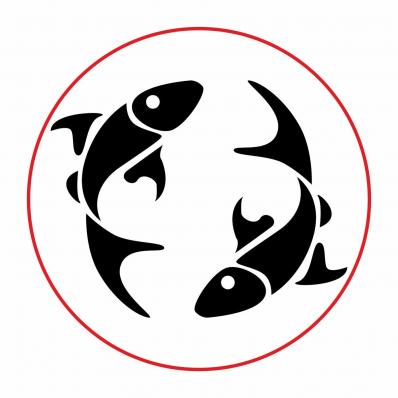 Сургучная печать с гравировкой "Знаки Зодиака: Рыбы"