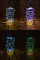 3Д Ночник / 3D декоративный светильник в подарок стоматологу - Зуб